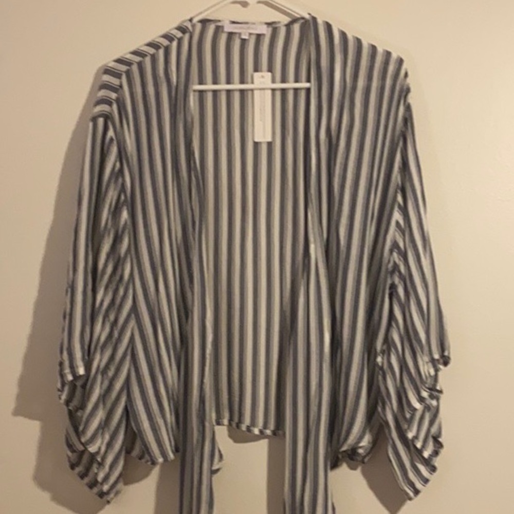 Olivaceous Open Tie Top